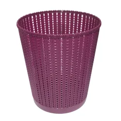 Papīrgrozs plastmasas 10L Ruuby, t.sarkans