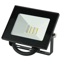 Prožektors LED 10W-IP65 melns ECO BESK