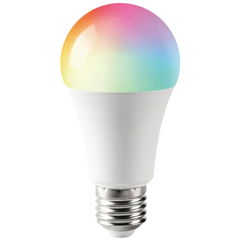 LED spuldze 10W A60 E27 3000k Wi-Fi RGB Tuya BESK