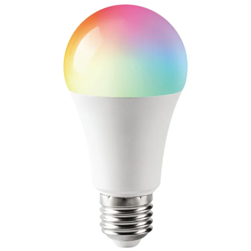 LED spuldze 10W A60 E27 3000k Wi-Fi RGB Tuya BESK