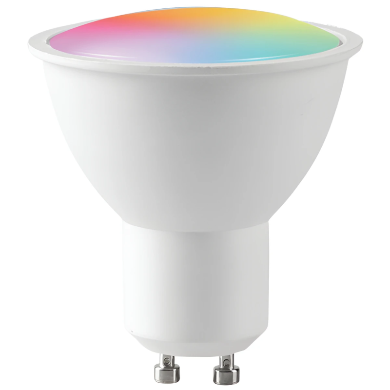 LED spuldze 6W GU10 3000k Wi-Fi RGB Tuya BESK