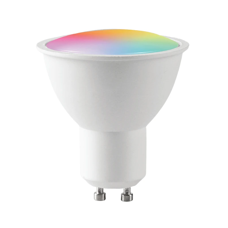 LED spuldze 6W GU10 3000k Wi-Fi RGB Tuya BESK