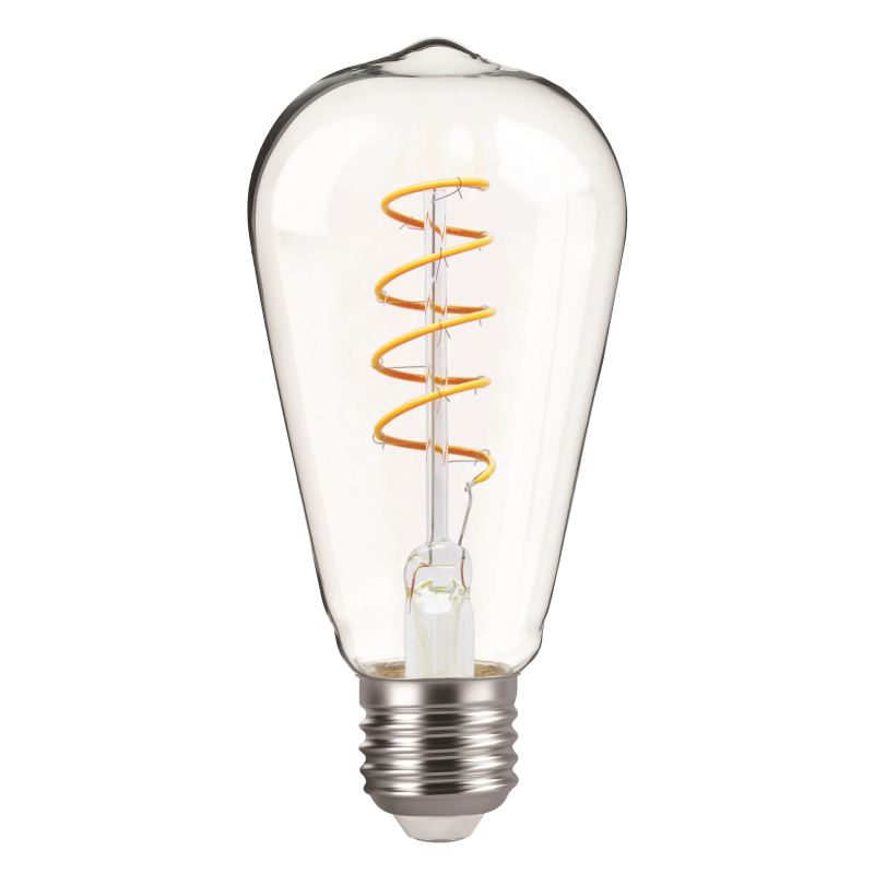 LED spuldze 6W ST64 E27 3000k dekoratīva BESK