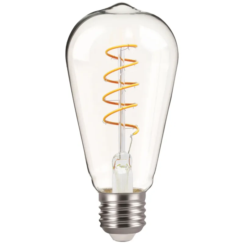 LED spuldze 6W ST64 E27 3000k dekoratīva BESK