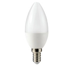LED spuldze 5W C37 E14 4000k BESK