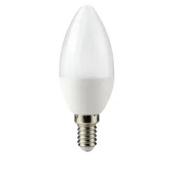 LED spuldze 5W C37 E14 4000k BESK