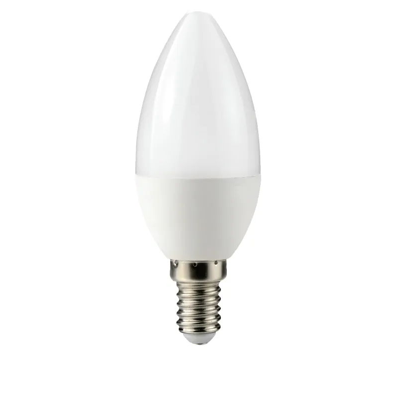 LED spuldze 5W C37 E14 4000k BESK