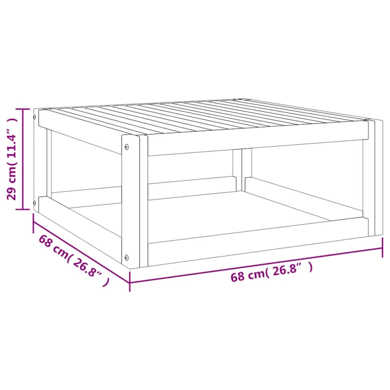 vidaXL 6-daļīgs dārza atpūtas mēbeļu komplekts ar matračiem, masīvkoks