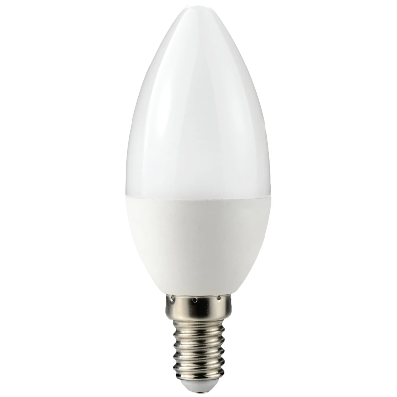 LED spuldze 5W C37 E14 4000k BESK