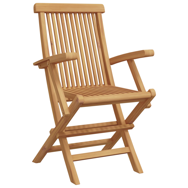 vidaXL Dārza ēdamgalds 7 pcs Brūna Ciets tekša koks