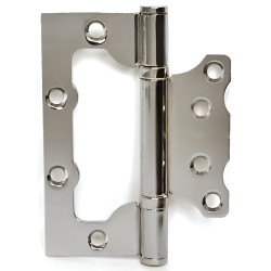 Eņģe 100x75x2.5 tauriņš ar 2 gultņiem hroms