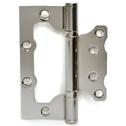 Eņģe 100x75x2.5 tauriņš ar 2 gultņiem hroms