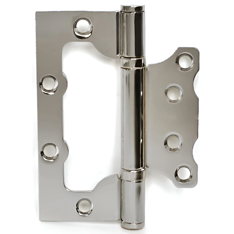 Eņģe 100x75x2.5 tauriņš ar 2 gultņiem hroms