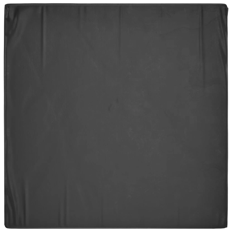 vidaXL 2 dārza mēbeļu pārklāji, 8 gredzeni, 132x132x80 cm, kvadrāta