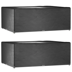 vidaXL dārza mēbeļu pārklāji, 2 gab., 16 gredzeni, 300x250x90 cm