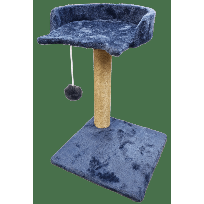 Kaķu nagu asināmais stabs ar guļvietu 30x30x40cm
