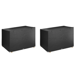 vidaXL šūpoļu sola pārsegi, 2 gab., 215x150x130-150 cm, polietilēns