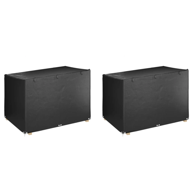 vidaXL šūpoļu sola pārsegi, 2 gab., 215x150x130-150 cm, polietilēns