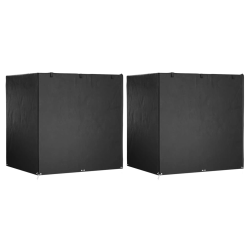 vidaXL šūpoļu sola pārsegi, 2 gab., 12 gredzeni, 220x177x220 cm, PE