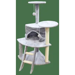 Kaķu māja ar skrāpi 47x47x102cm