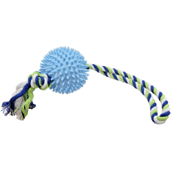 Rotaļlieta suņiem Bumba ar virvi, 40x9cm