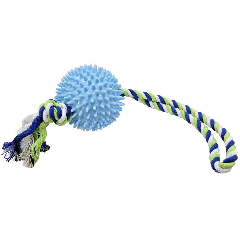 Rotaļlieta suņiem Bumba ar virvi, 40x9cm