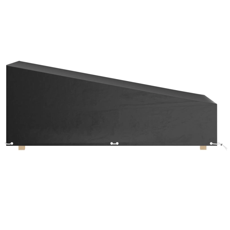 vidaXL sauļošanās krēsla pārsegi, 2 gab., 200x65x35-60 cm, polietilēns