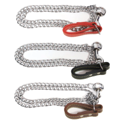 Pavada suņiem no hromētas ķēdes, 2.00mm x 120cm