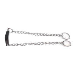 Kaklasiksna no metāla ķēdes 2.00mm x 40cm