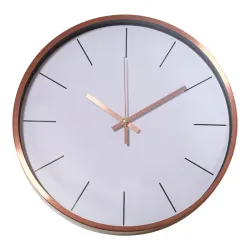 Pulkstenis sienas 30cm, metāla