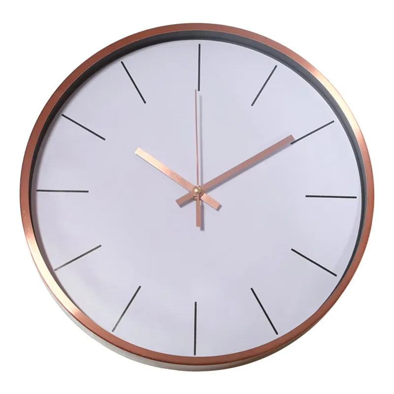 Pulkstenis sienas 30cm, metāla