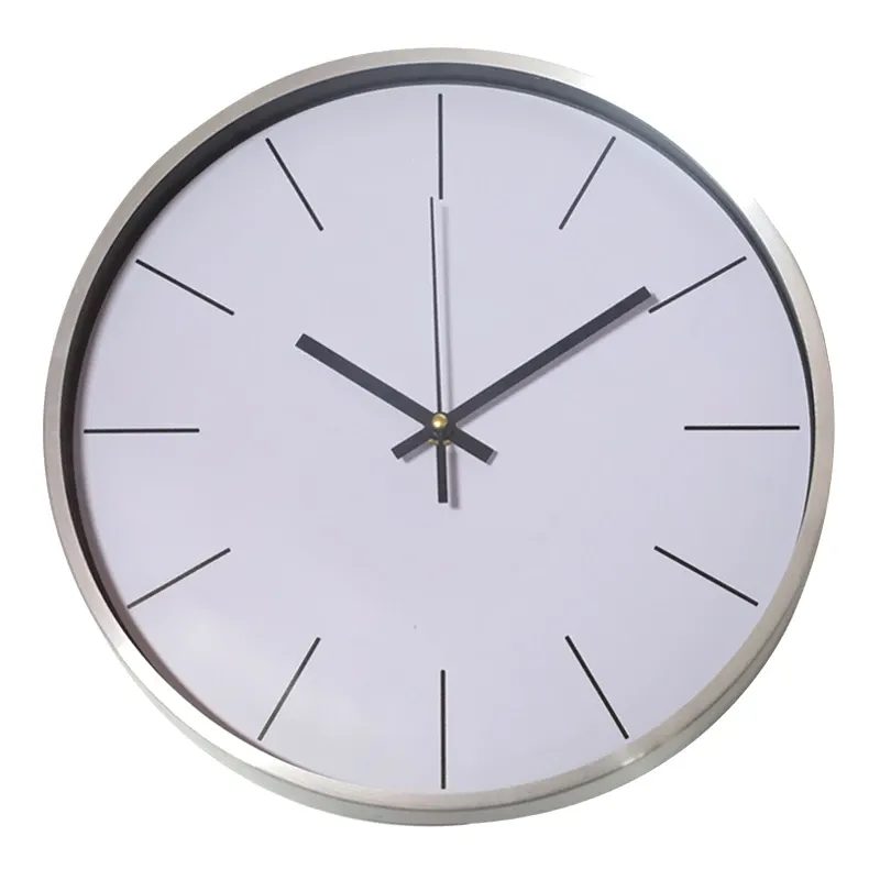 Pulkstenis sienas 30cm, metāla