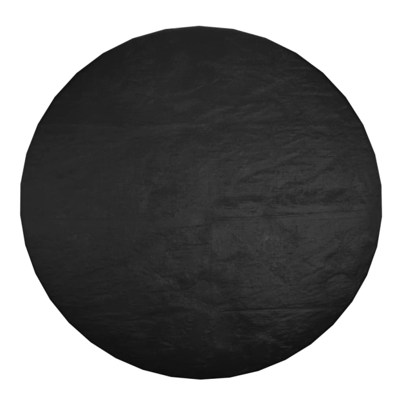 vidaXL dārza mēbeļu pārklājs, 6 gredzeni, DIA125x75 cm, apaļš