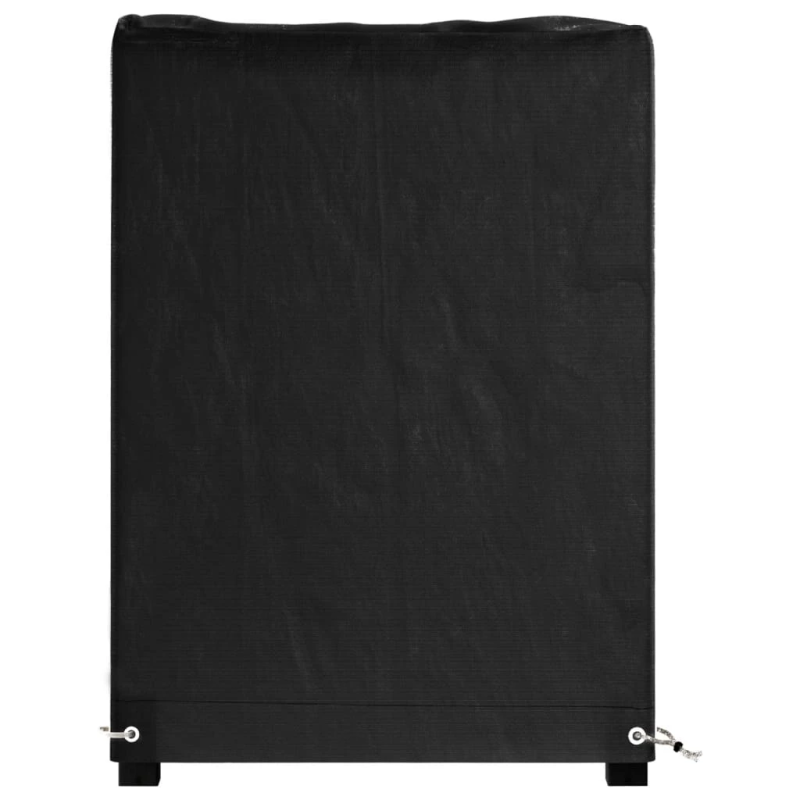 vidaXL dārza mēbeļu pārklājs, 8 gredzeni, 170x94x70 cm, taisnstūra