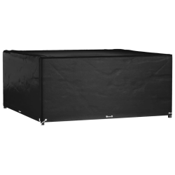 vidaXL dārza mēbeļu pārklājs, 16 gredzeni, 205x205x90 cm, kvadrāta