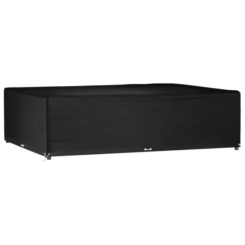 vidaXL dārza mēbeļu pārklājs, 16 gredzeni, 300x200x75 cm, taisnstūra