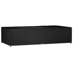 vidaXL dārza mēbeļu pārklājs, 12 gredzeni, 315x160x75 cm, taisnstūra