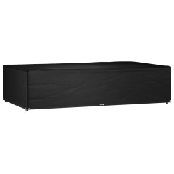 vidaXL dārza mēbeļu pārklājs, 12 gredzeni, 315x180x75 cm, taisnstūra