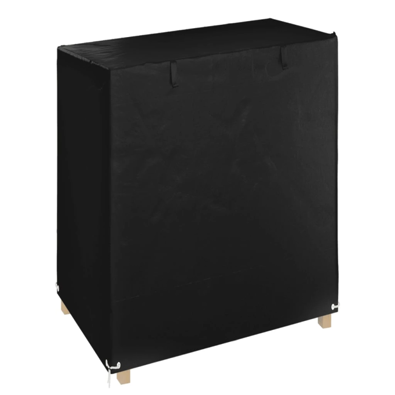 vidaXL šūpoļu sola pārsegs, 8 gredzeni, 125x90x135-165 cm, polietilēns