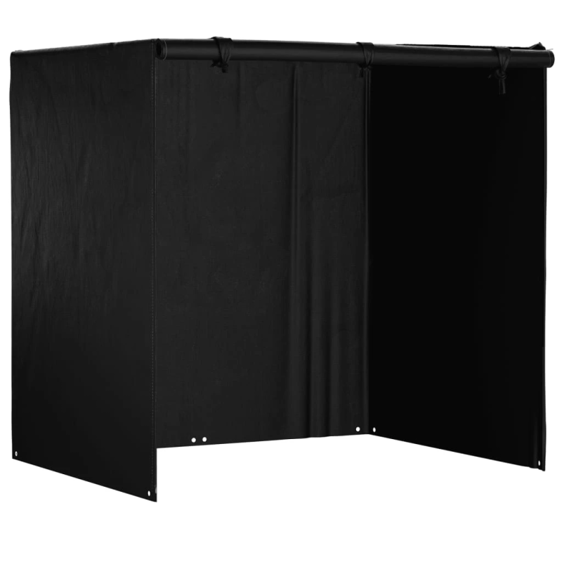 vidaXL šūpoļu sola pārsegs, 12 gredzeni, 220x177x220 cm, polietilēns