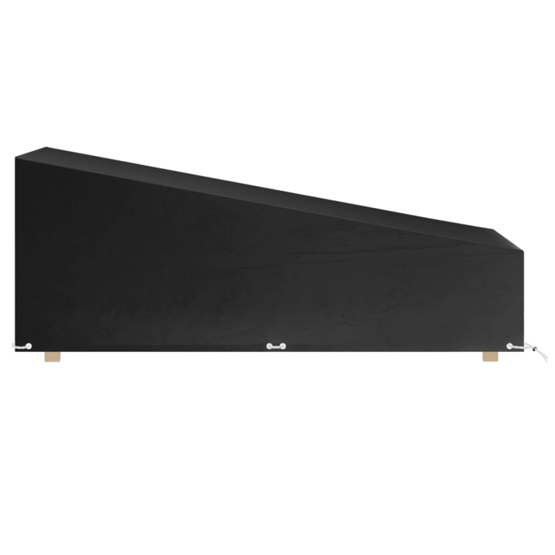 vidaXL sauļošanās krēsla pārsegs, 205x75x40-70 cm, polietilēns
