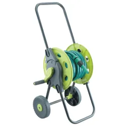 Šļūtenes rati ar šļūteni un piederumiem 20m