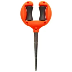 Žarnos vadovas su metaliniu smaigaliu