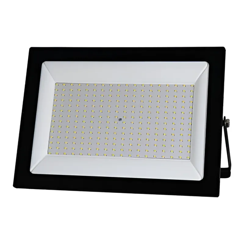 Prožektors LED 200W-IP65-4000K melns ECO BESK