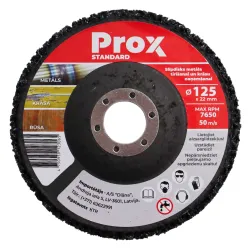 Slīpdisks Prox Standard 125x22mm tirišanai un krāsu nonemš.