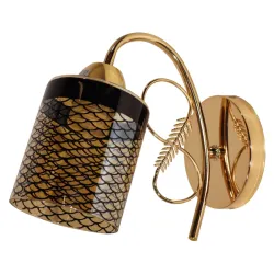 Sienas lampa, 1 kupols,DC8201-1W, 1x60W E27