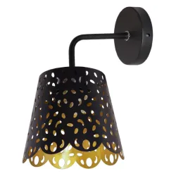 Sienas lampa, 1 kupols,XW1993-1W, 1x60W E27