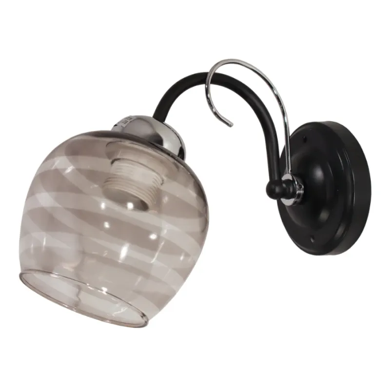 Sienas lampa, 1 kupols,ZX378-1W, 1x60W E27