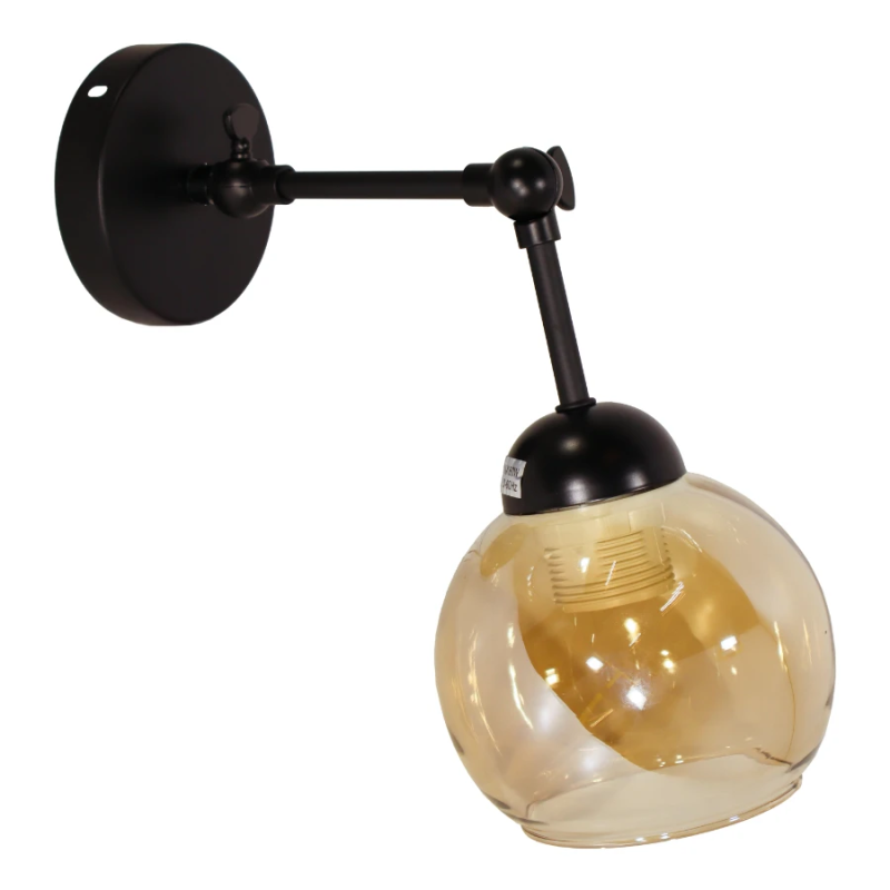 Sienas lampa, 1 kupols,ZX312-1W, 1x60W E27