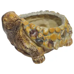 Dārza dekors-puķu pods Bruņurupucis 23x17x13cm